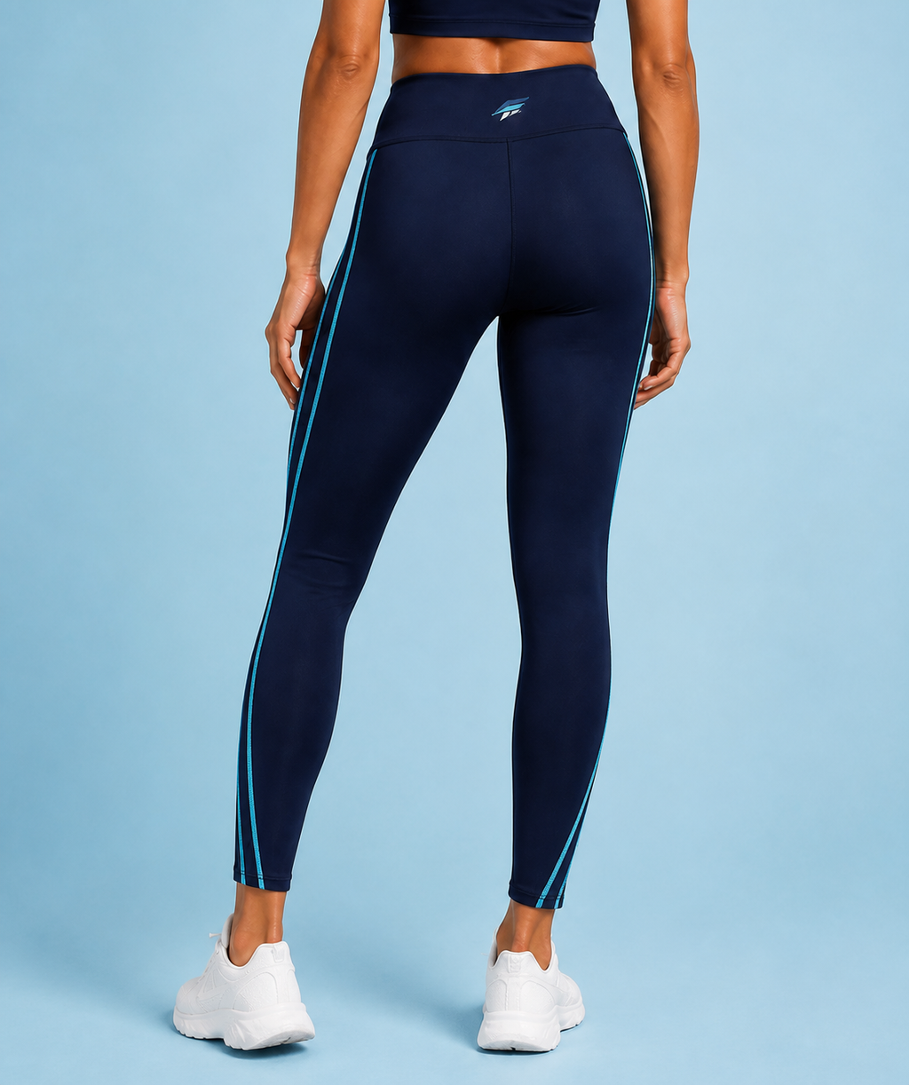 Navy High-Waisted Yoga Leggings
