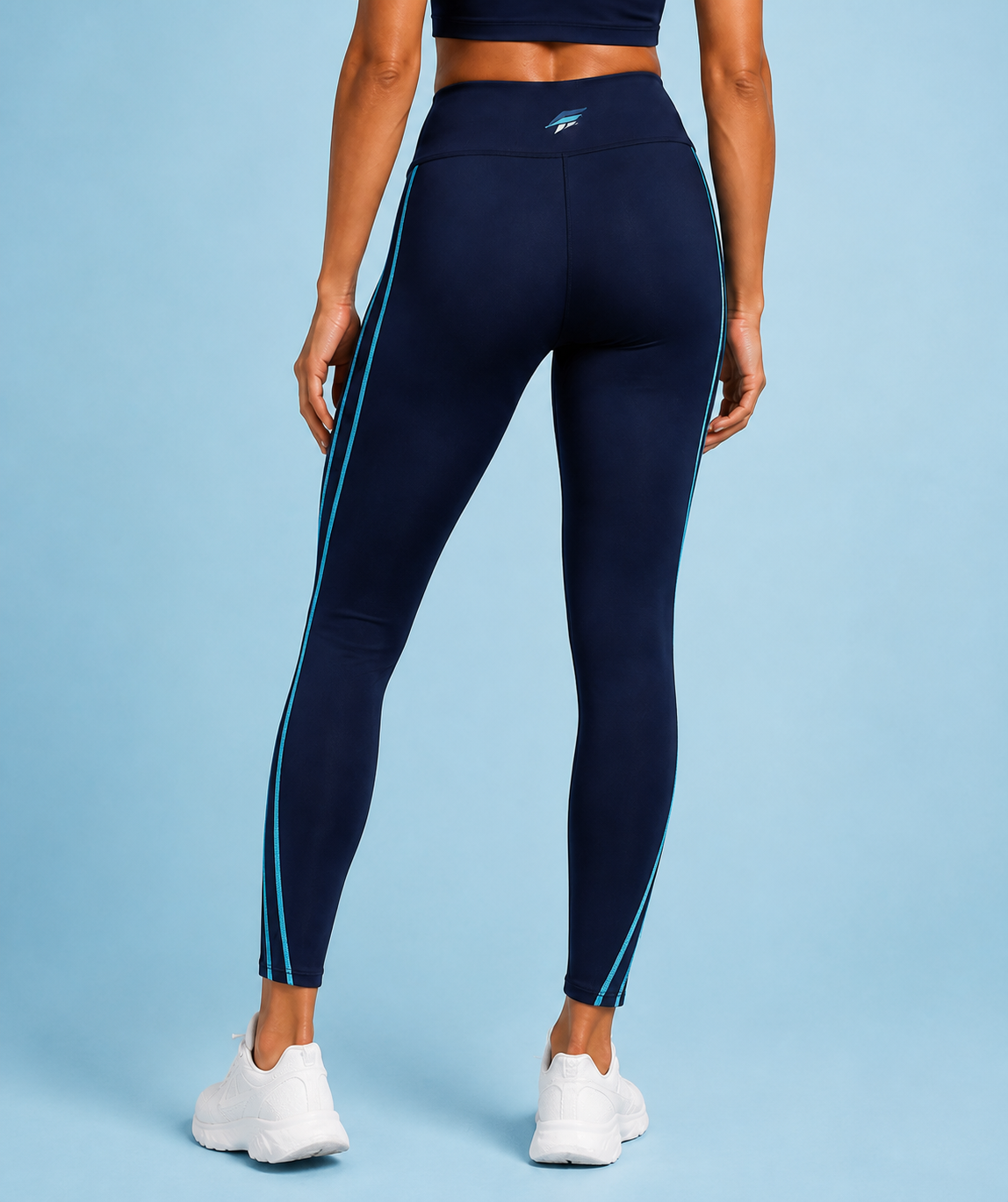 Navy High-Waisted Yoga Leggings