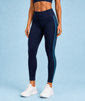 Navy High-Waisted Yoga Leggings
