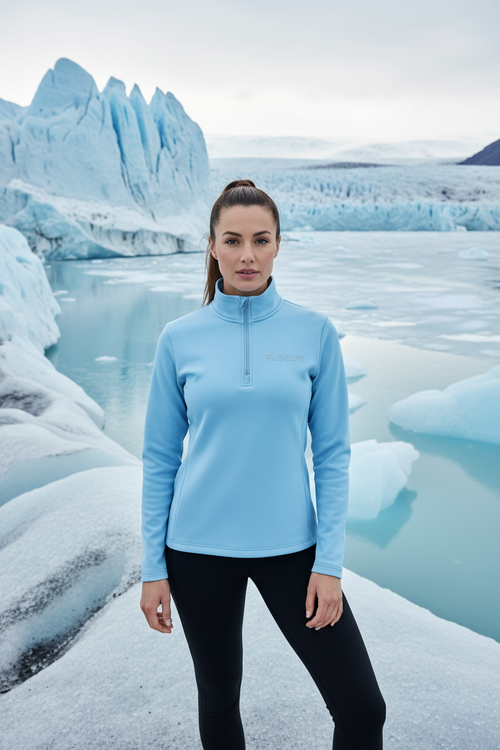 FLOELIN Iceflow Quarter-Zip Pullover